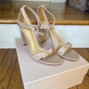 NEW! Alexandre Birman Clarita Ankle-Tie Block Heel Sandals